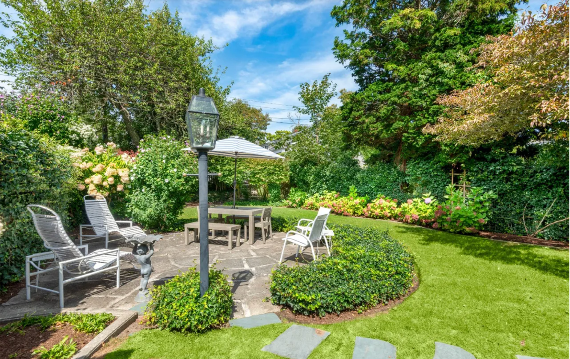 Serene Patio for Dinners and Drinks