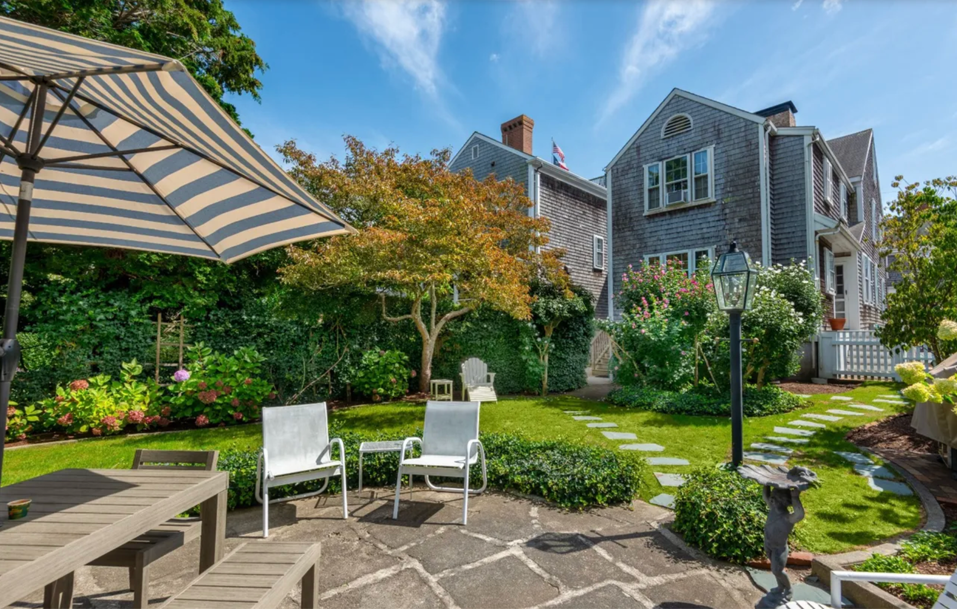 Private Outdoor Dining under the Nantucket Sky